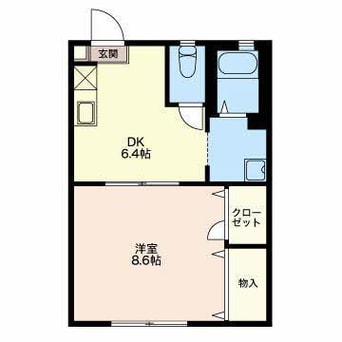 間取図 ハイツあさひ