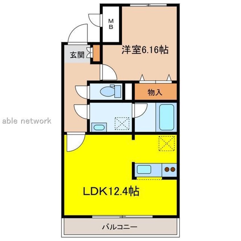 間取図 グランディオーズ