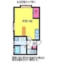 フレンド沼垂Ｂ棟 1Rの間取り