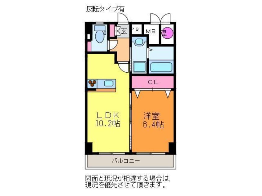 間取図 グレイスヴィラ西大畑