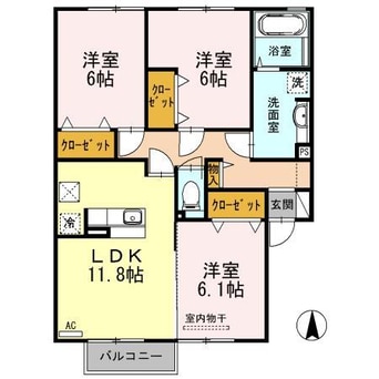 間取図 なごみＢ