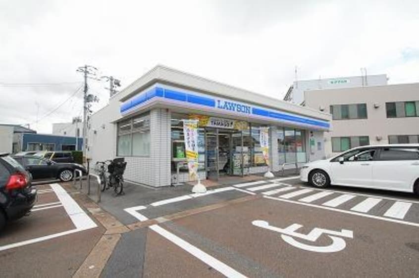 ローソン新潟愛宕店(コンビニ)まで203m ポラリス