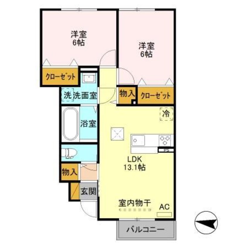 間取図 グレイスＳＫ