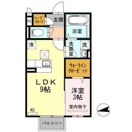 間取り図 DEARROOMサチ