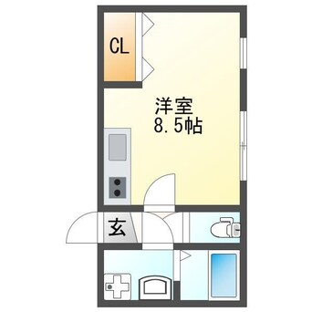 間取図 ハイツ美英