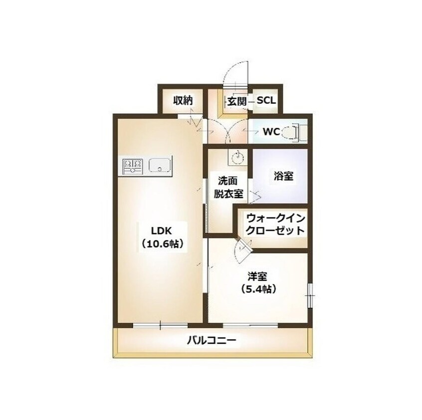 間取図 ベラルーチェ エテルノ