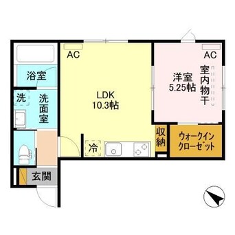 間取図 イニエ上大川前通
