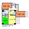 ダイアパレス水島町　612号 3LDKの間取り