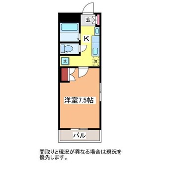 間取図 松原マンション