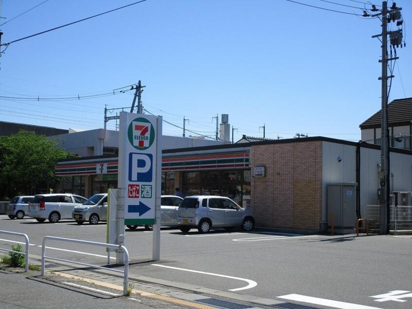 セブンイレブン新潟水島町店(コンビニ)まで183m 松原マンション