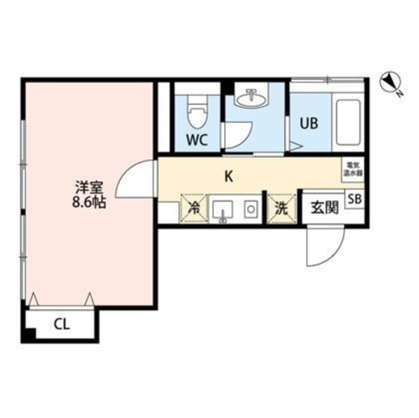 間取図 ワンダフルワールド古町