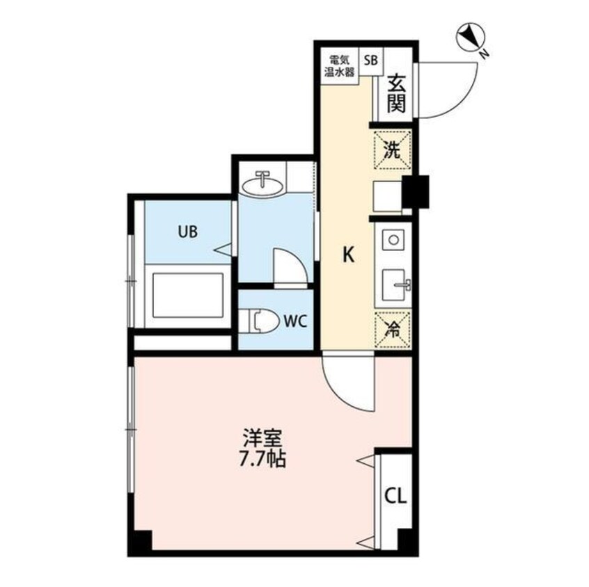 間取図 ワンダフルワールド古町