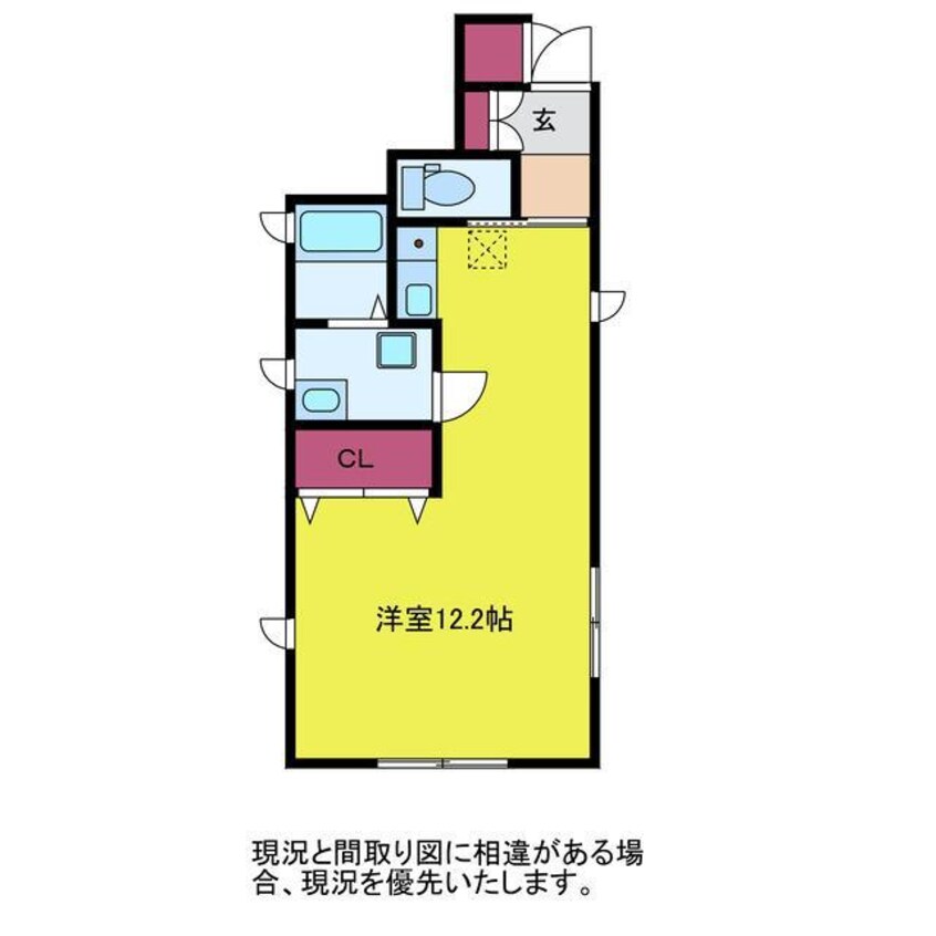 間取図 メゾンボナール