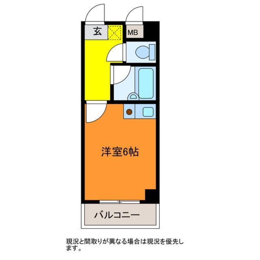 間取図 パレドール日の出新潟219