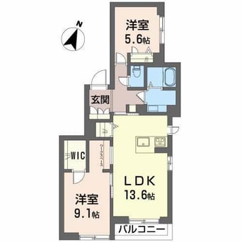 間取図 シャーメゾン上所