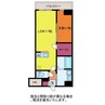 リベラ上大川前 1LDKの間取り