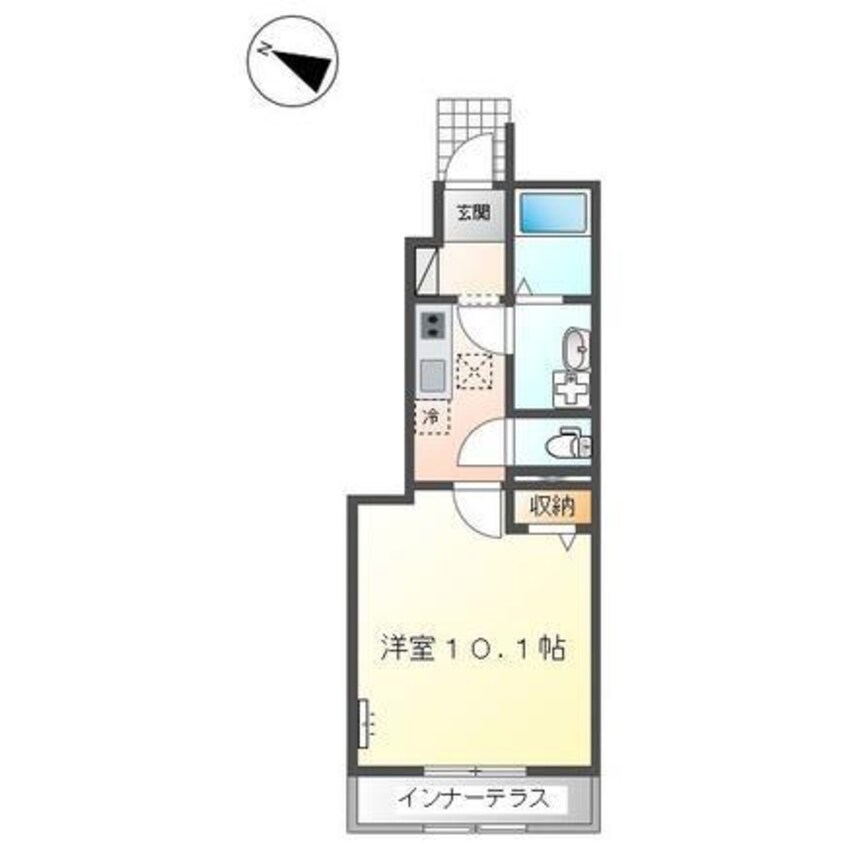 間取図 ヴィラコートサクラ