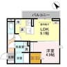 CLASSEUM幸西IV 1LDKの間取り