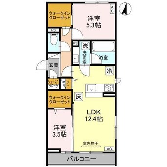 間取図 エテルネル近江