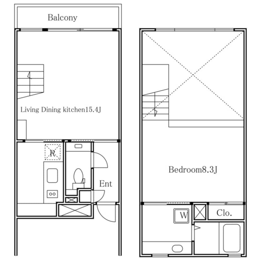間取図 エルスタンザ代官山