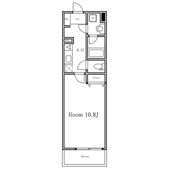 間取図 カーサスプレンディッド代官山