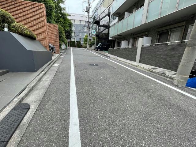 前面道路 カーサスプレンディッド代官山