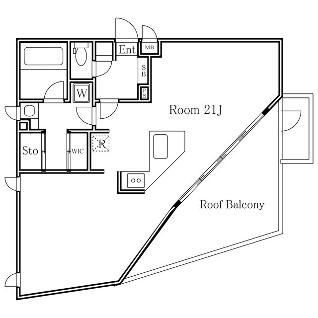 間取り図 シルバラードＮＯ．４