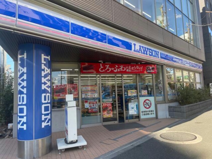 ローソン広尾高校前店(コンビニ)まで88m 広尾ビューヒルズ