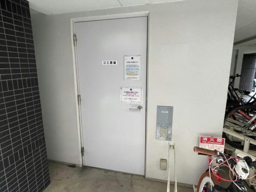 専用ゴミ置場 レジディア恵比寿Ⅲ