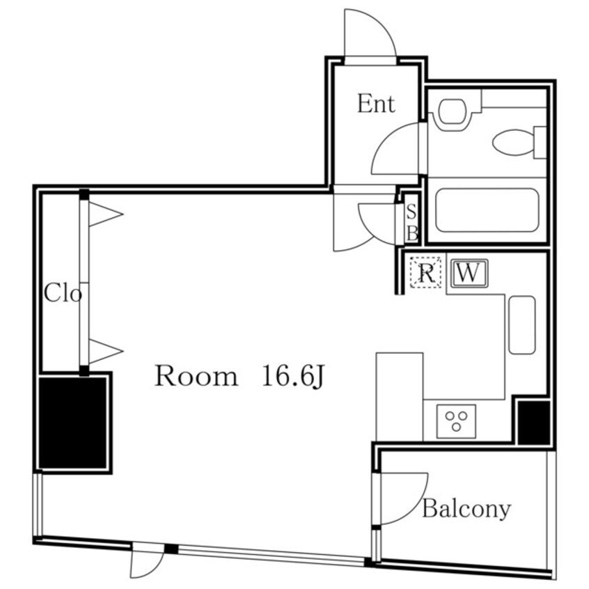 間取図 プライムスクェアシティ