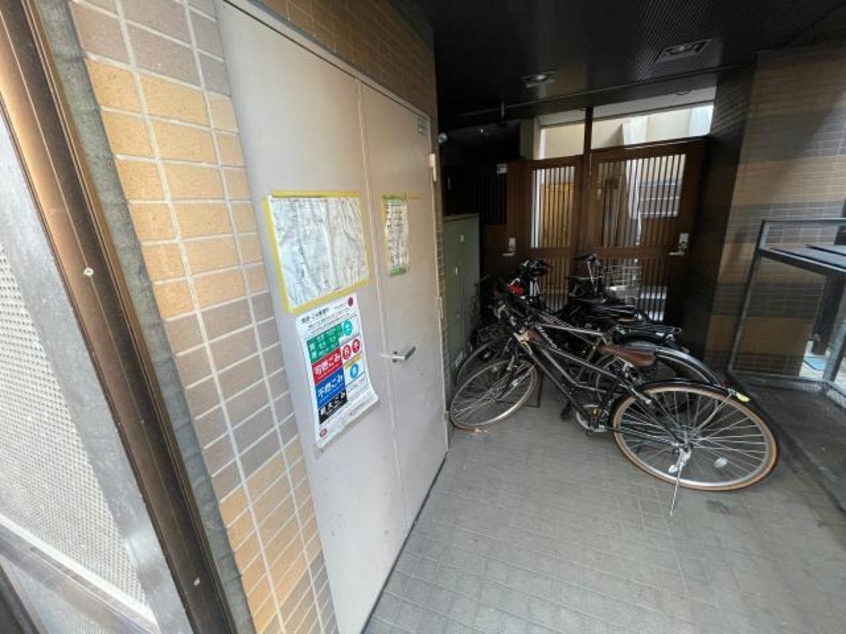 専用ゴミ置場 カメリア広尾