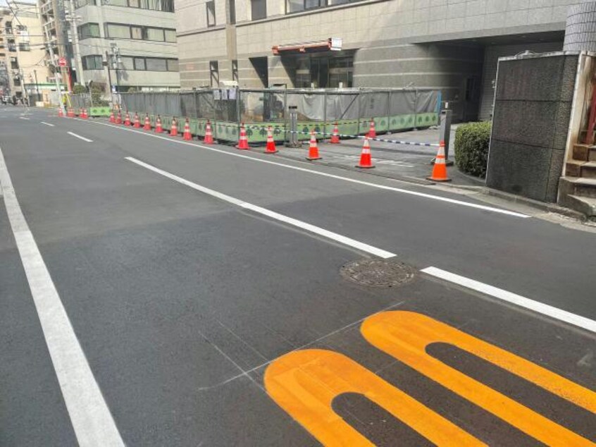 前面道路 ミュプレ恵比寿