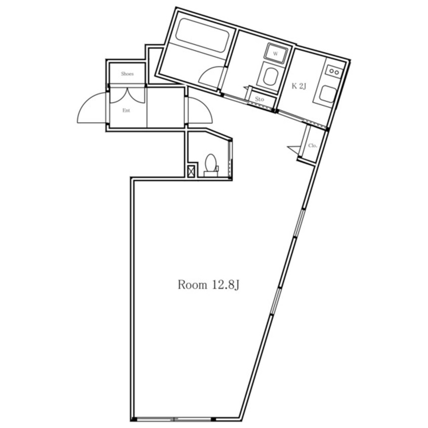 間取図 広尾フェリシタ