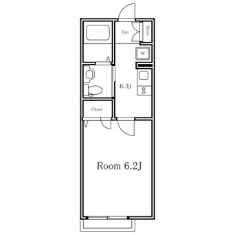 間取図 ＥＢＩＳＵ　ＨＥＩＭ悠