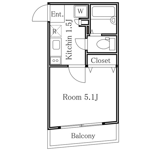 間取り図 DEAR ECLASS EBISU
