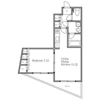 間取図 スマートリンク西麻布