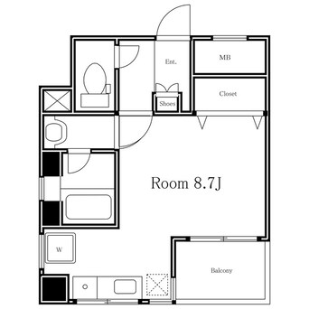 間取図 ABEビル