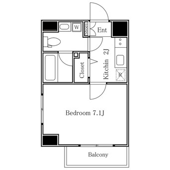 間取図 GRAND CONCIERGE 恵比寿