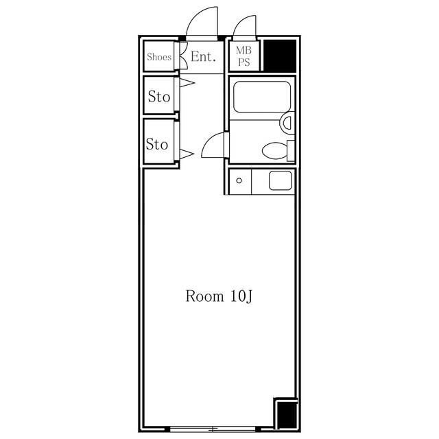間取り図 朝日広尾マンション