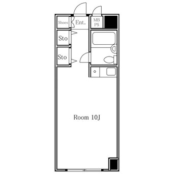 間取図 朝日広尾マンション