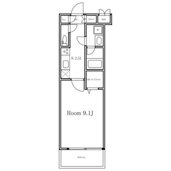 間取図 ＡＬＩＶＩＯ西麻布