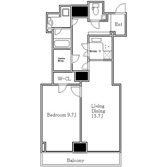 間取図 恵比寿ガーデンテラス弐番館