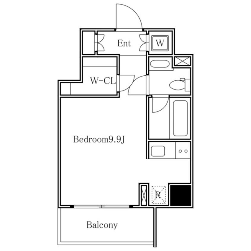 間取図 コンシェリア恵比寿
