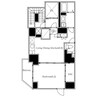 CREAL premier恵比寿 1LDKの間取り