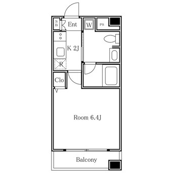 間取図 ブライズ恵比寿