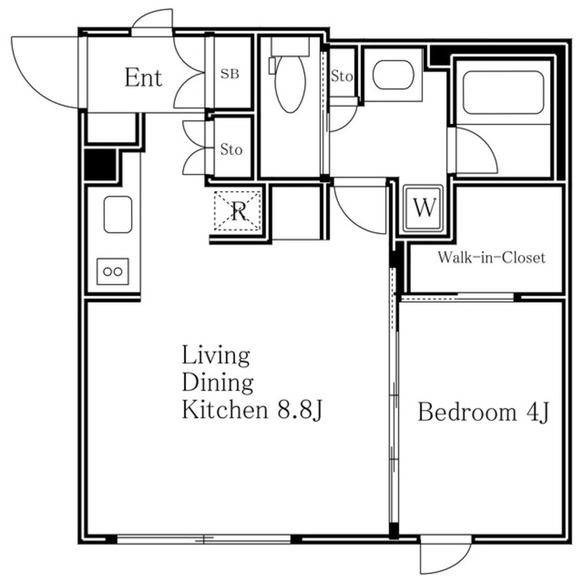間取図 ガーデンレジデンス恵比寿
