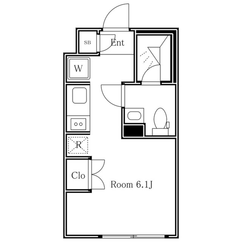 間取図 ガーデンレジデンス恵比寿