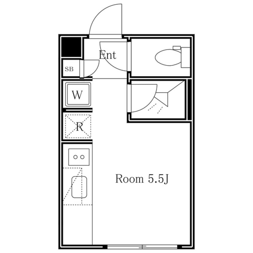 間取図 ガーデンレジデンス恵比寿