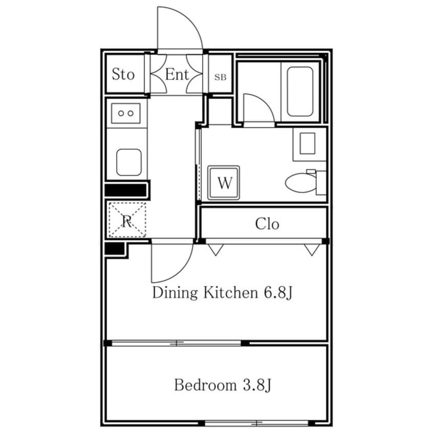 間取図 ガーデンレジデンス恵比寿