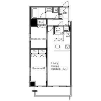 間取図 ENetial代官山
